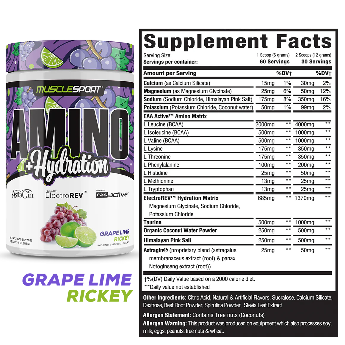 Musclesport Amino + Hydration