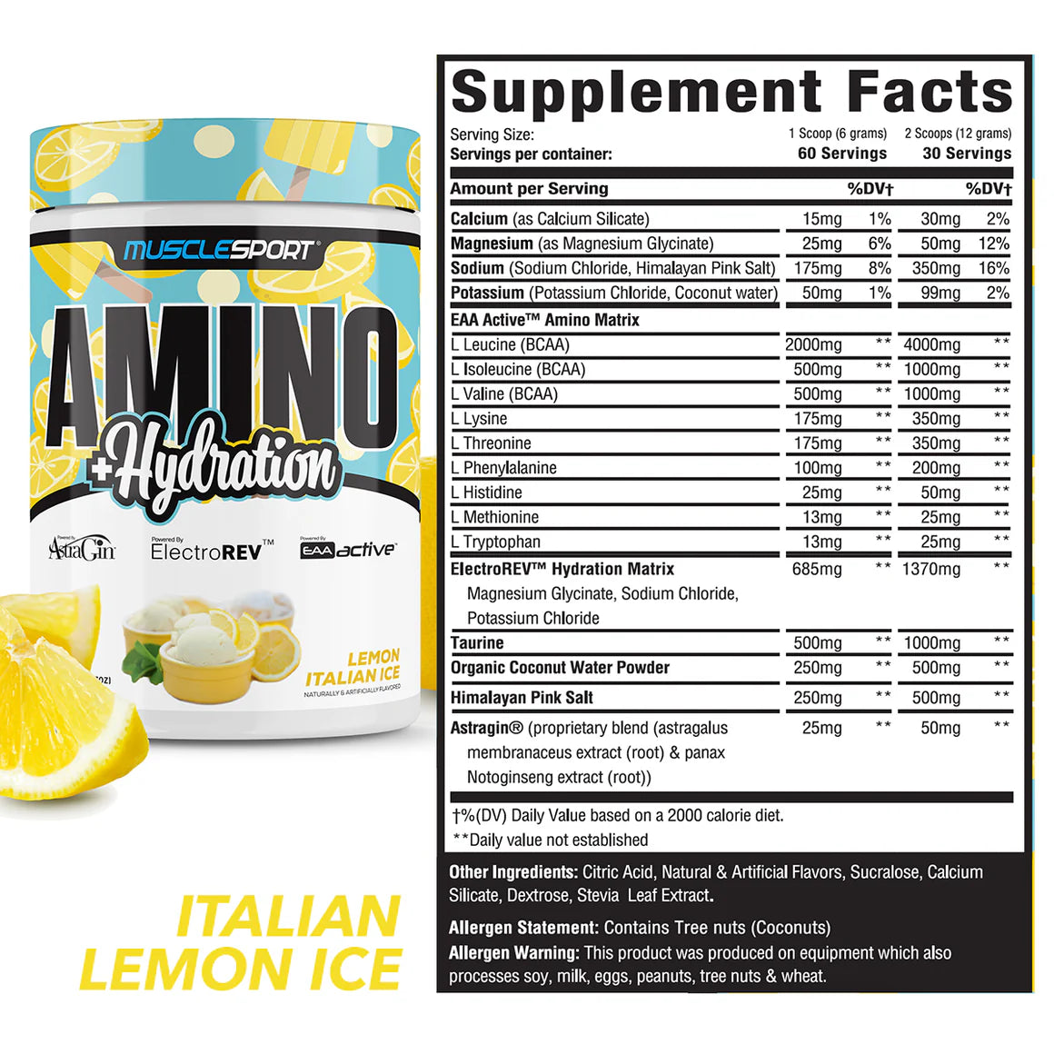 Musclesport Amino + Hydration