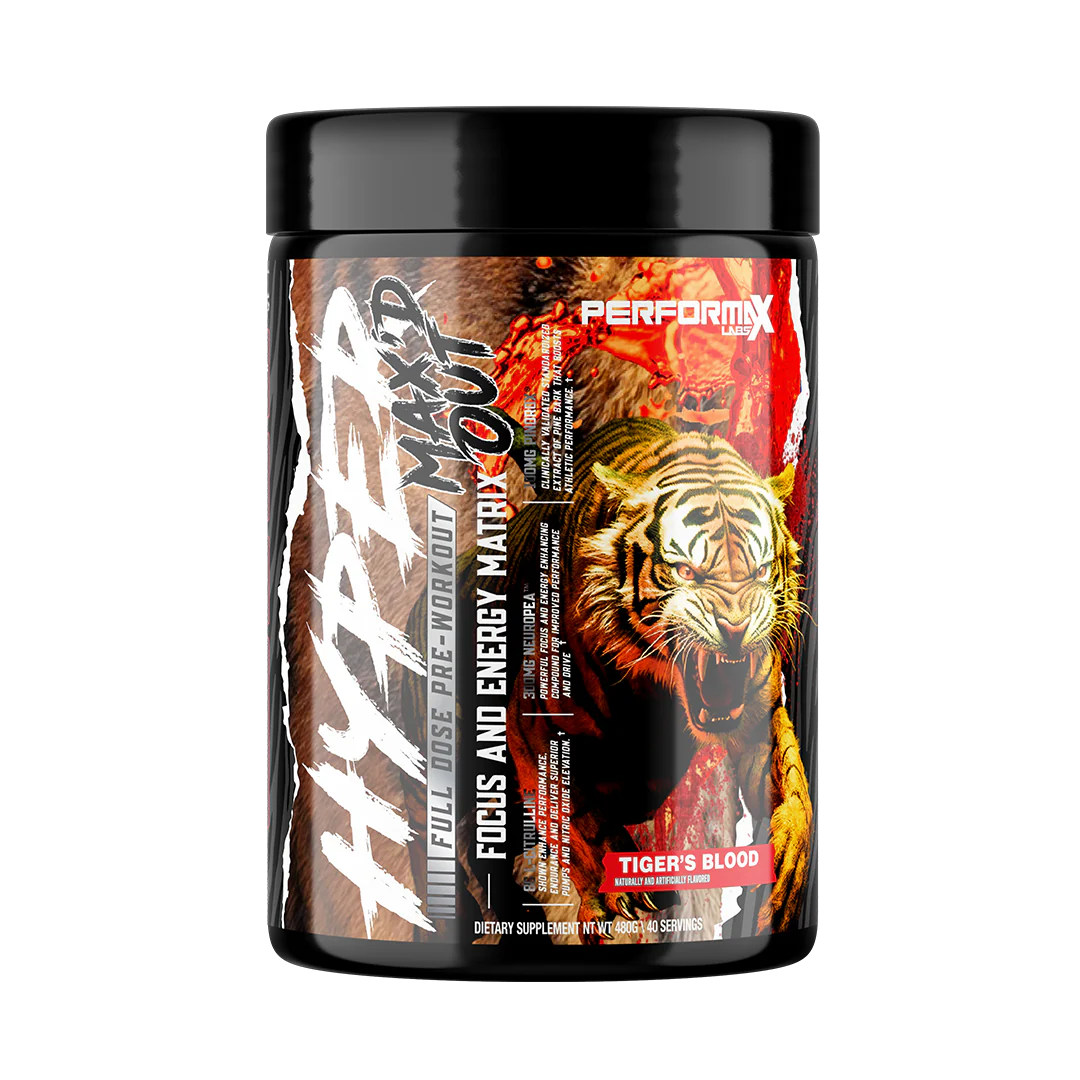 Performax Labs HyperMax'd Out | Fully Dosed Pre Workout