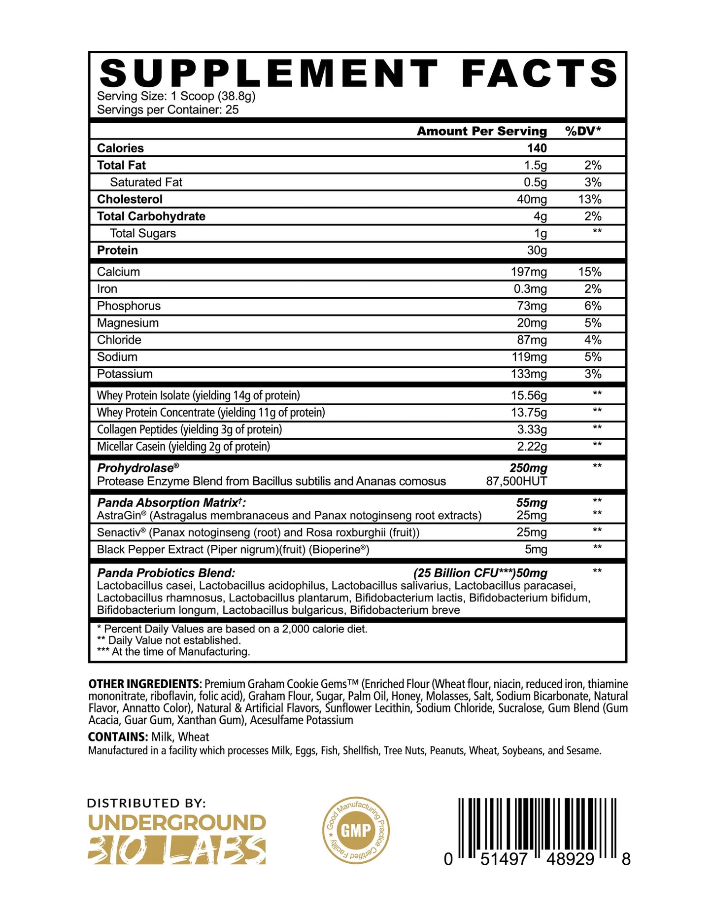 Panda Supps Fuel Multi-stage Protein (Limited Edition)