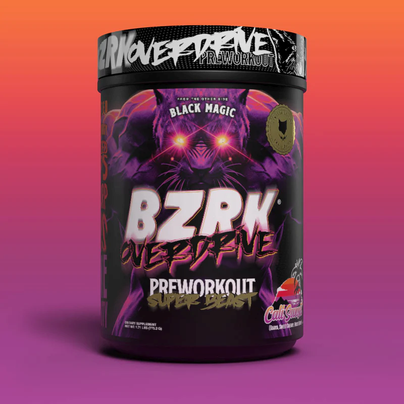 Black Magic BZRK Overdrive Pre-Workout