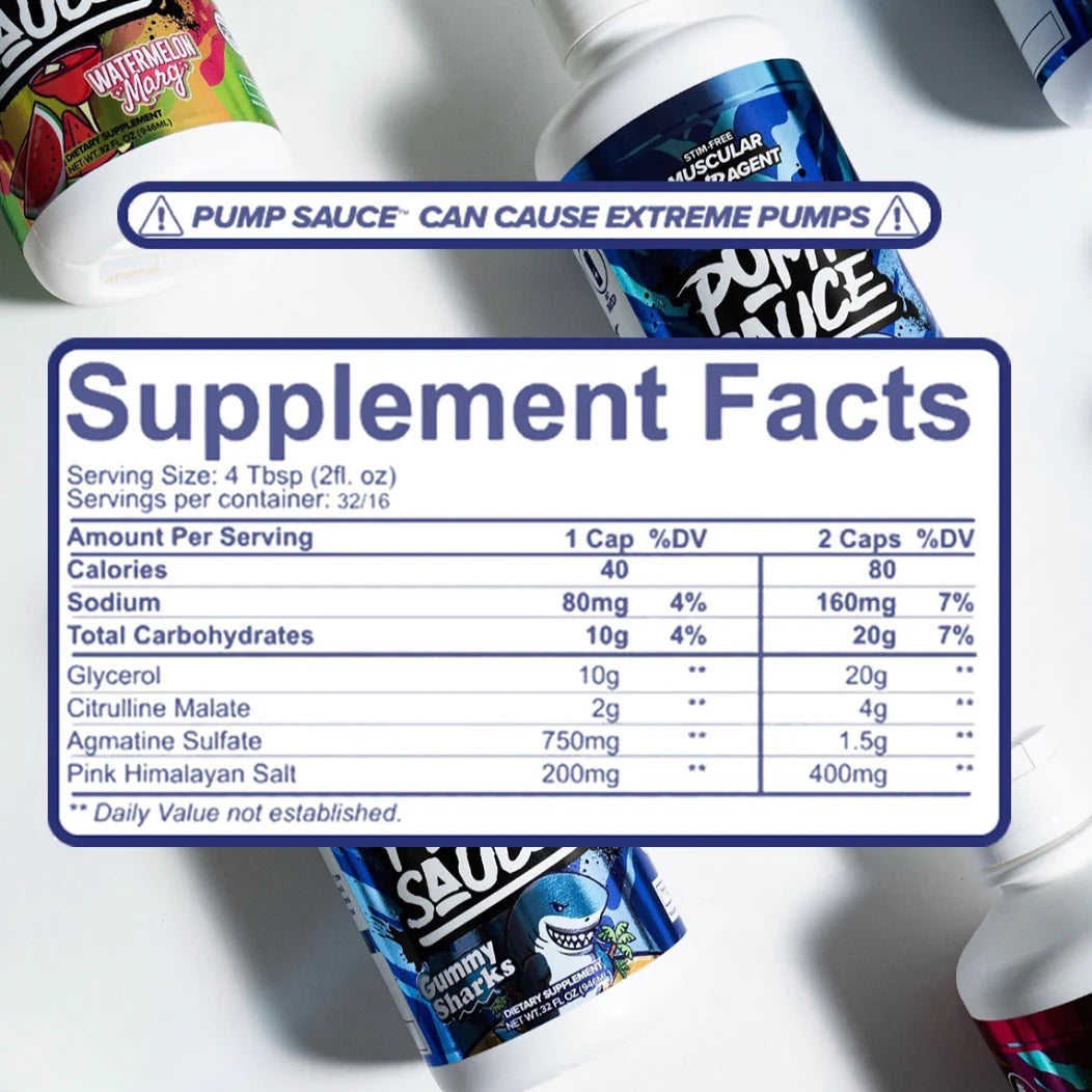 Pump Sauce (Non-Stim)