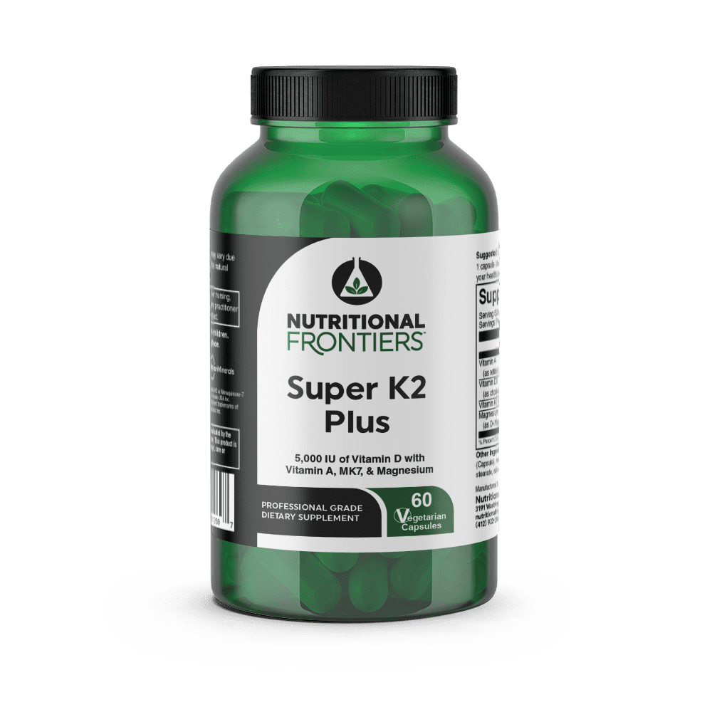 Nutritional Frontiers Super K2 Plus (Vitamins A, D, & K)