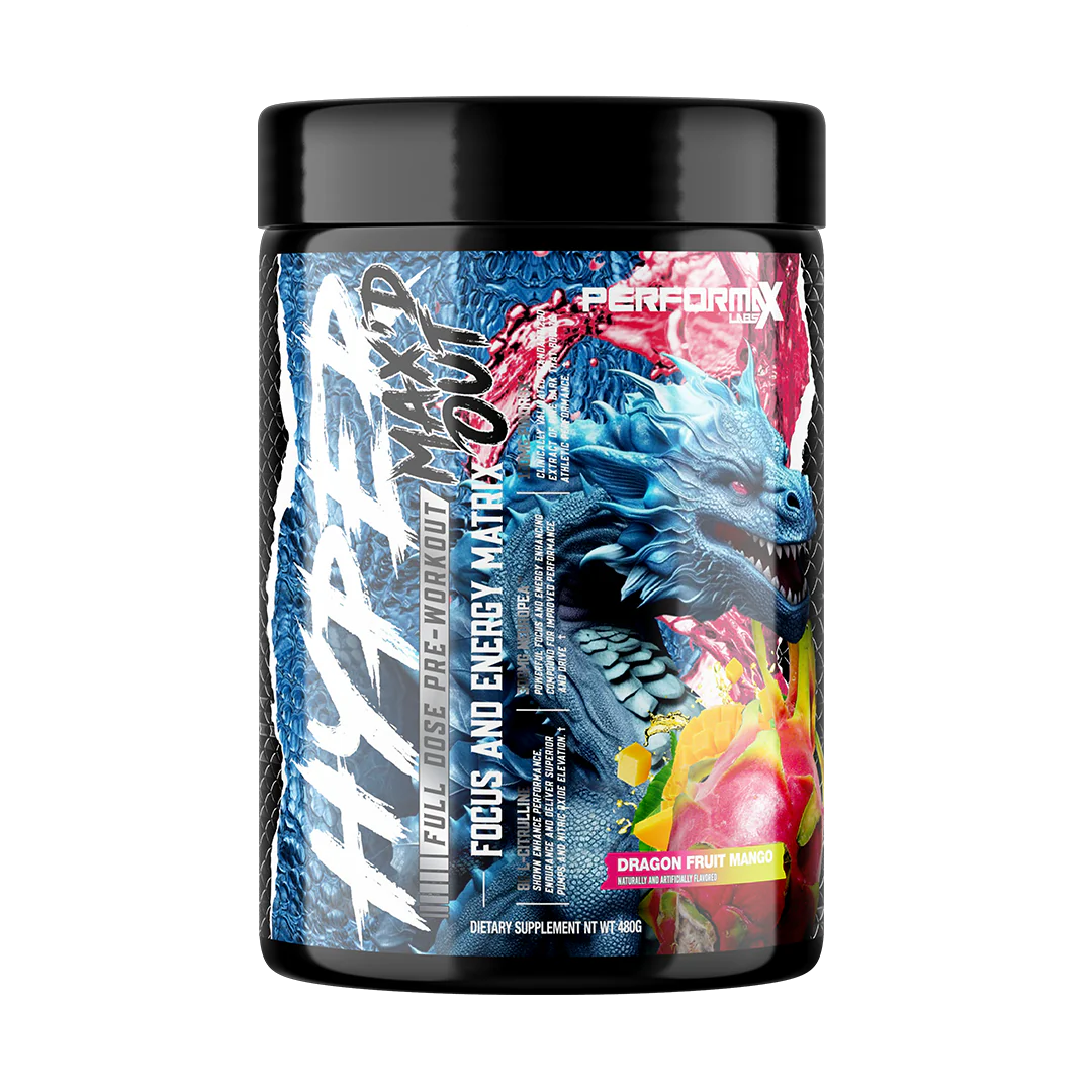 Performax Labs HyperMax'd Out | Fully Dosed Pre Workout