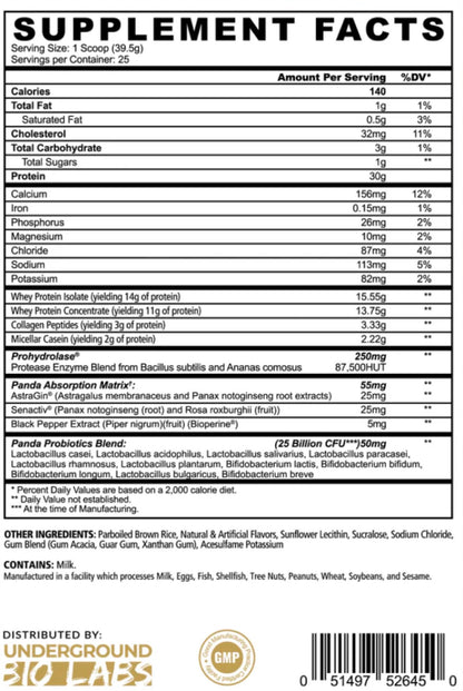 Panda Supps Fuel Multi-stage Protein (Limited Edition)
