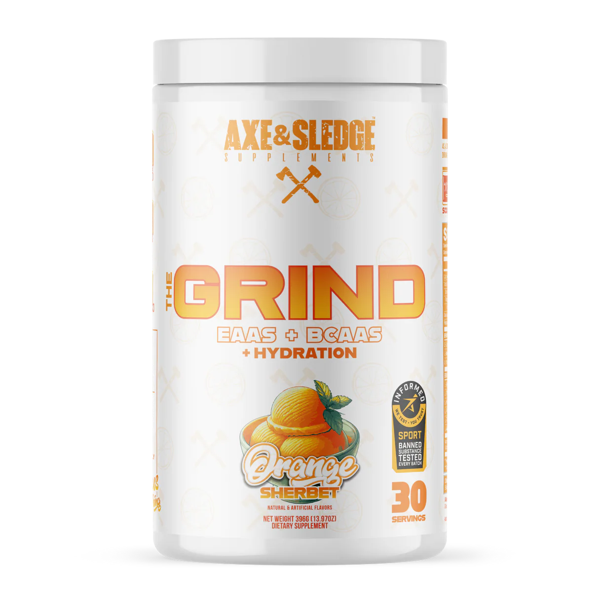 Axe and Sledge The Grind (EAAs, BCAAs, and Hydration)