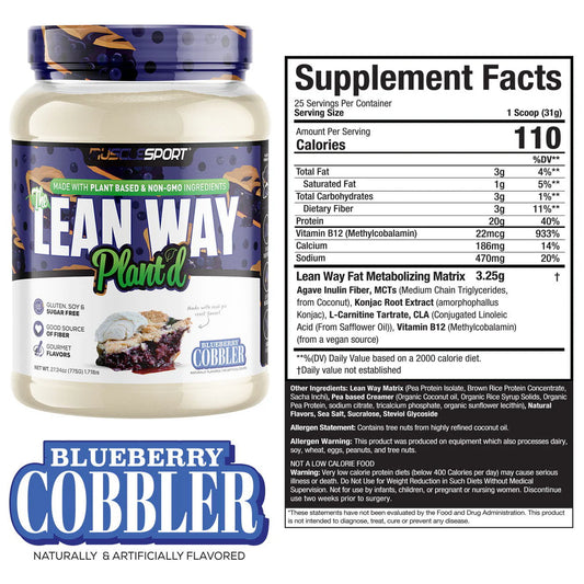 Musclesport The Lean Way Plant'd - Plant Based